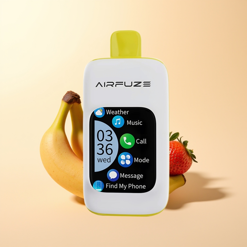 AirFuze Smart Pro 40000 Puffs Wegwerp Vape Aardbei Banaan