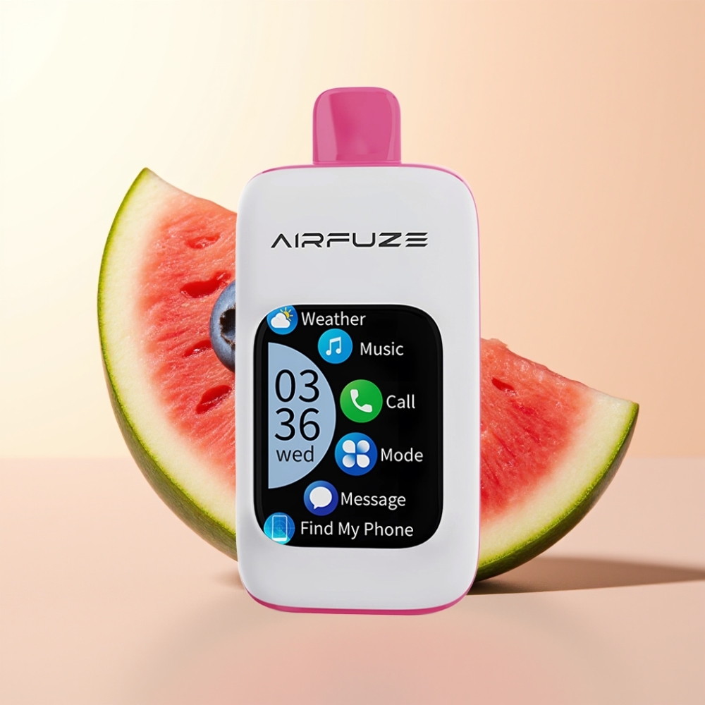 AirFuze Smart Pro 40000 Puffs Wegwerp Vape Blauwe Bes Watermeloen met 900mAh Oplaadbare Batterij