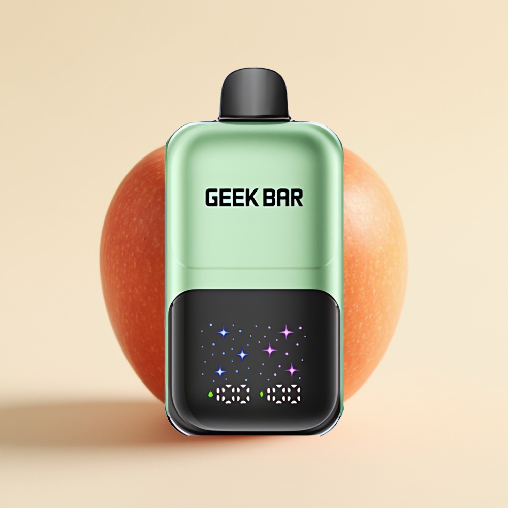 GEEK BAR 2GO 20ml 50000 Puffs Twee Series Wegwerp Vape Pen Dubbel Appel A&B met 3 niveaus smaak/koelte & oplaadbare batterij