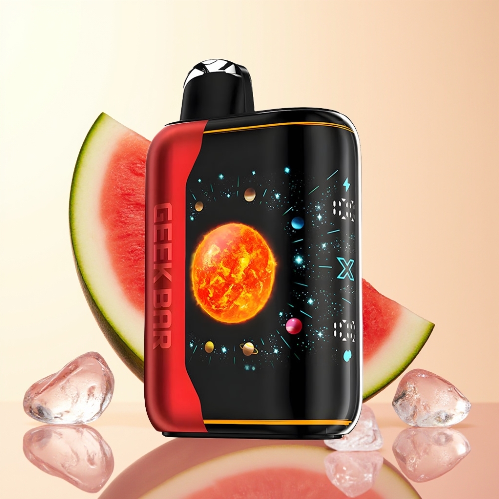 GEEK BAR Platinum Edition 25000 Wegwerp Vape Watermeloen IJs met 20mL E-Liquid & USB-C
