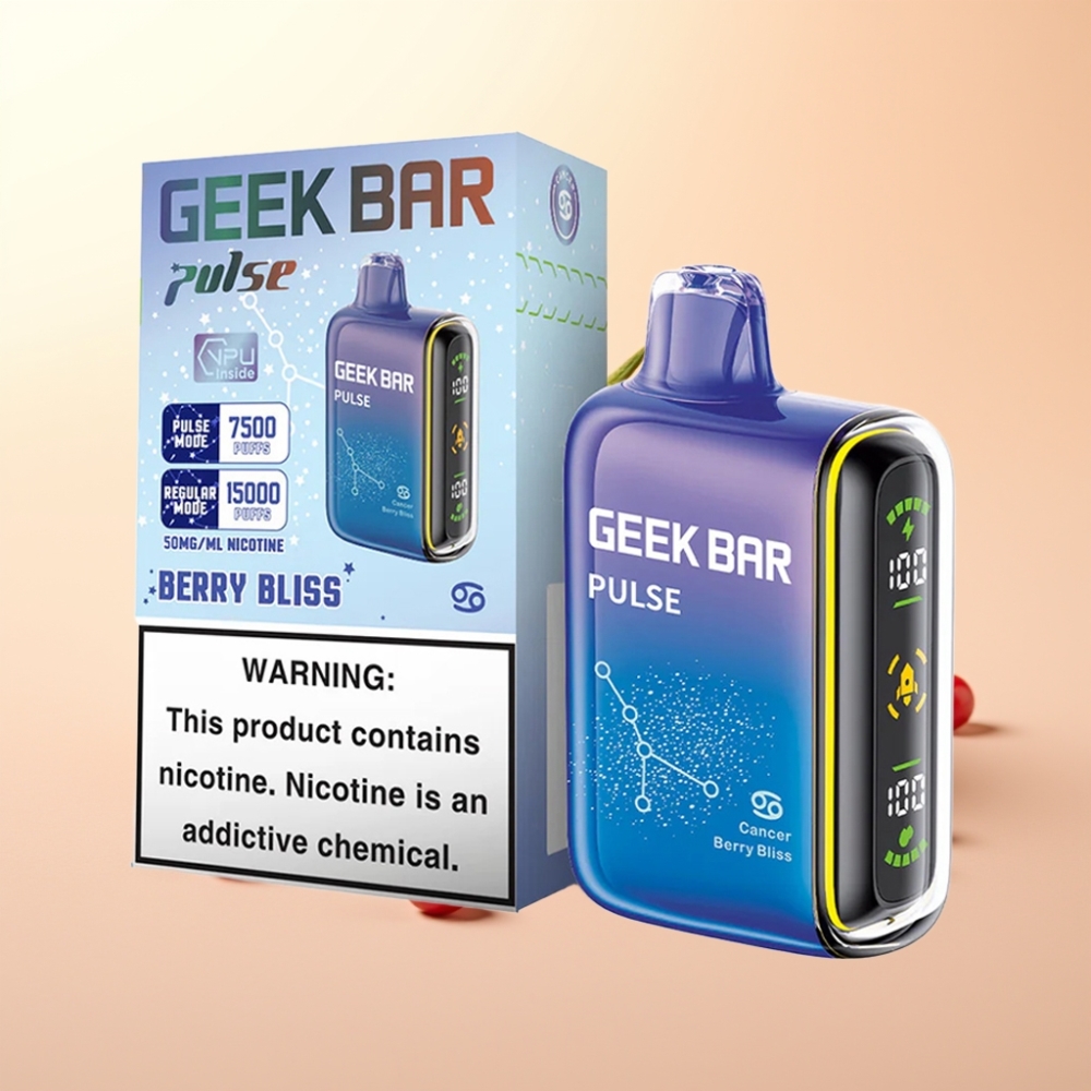Geek Bar Pulse 15000 Puffs Wegwerp Vape Zodiac Editie met 16ML & 5% Nicotine