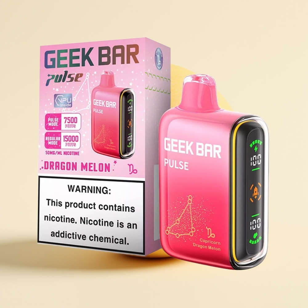 Geek Bar Pulse 15000 Puffs Wegwerp Vape Zodiac Editie met 16ML & 5% Nicotine