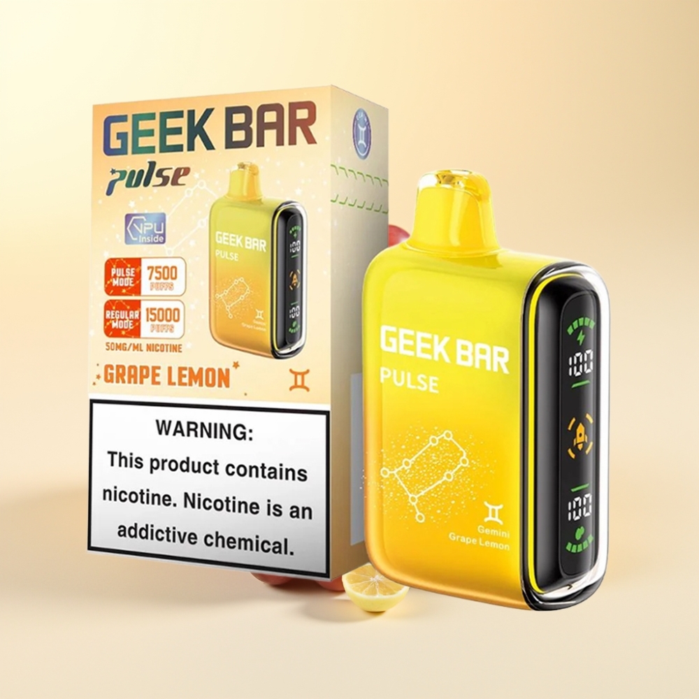 Geek Bar Pulse 15000 Puffs Wegwerp Vape Zodiac Editie met 16ML & 5% Nicotine