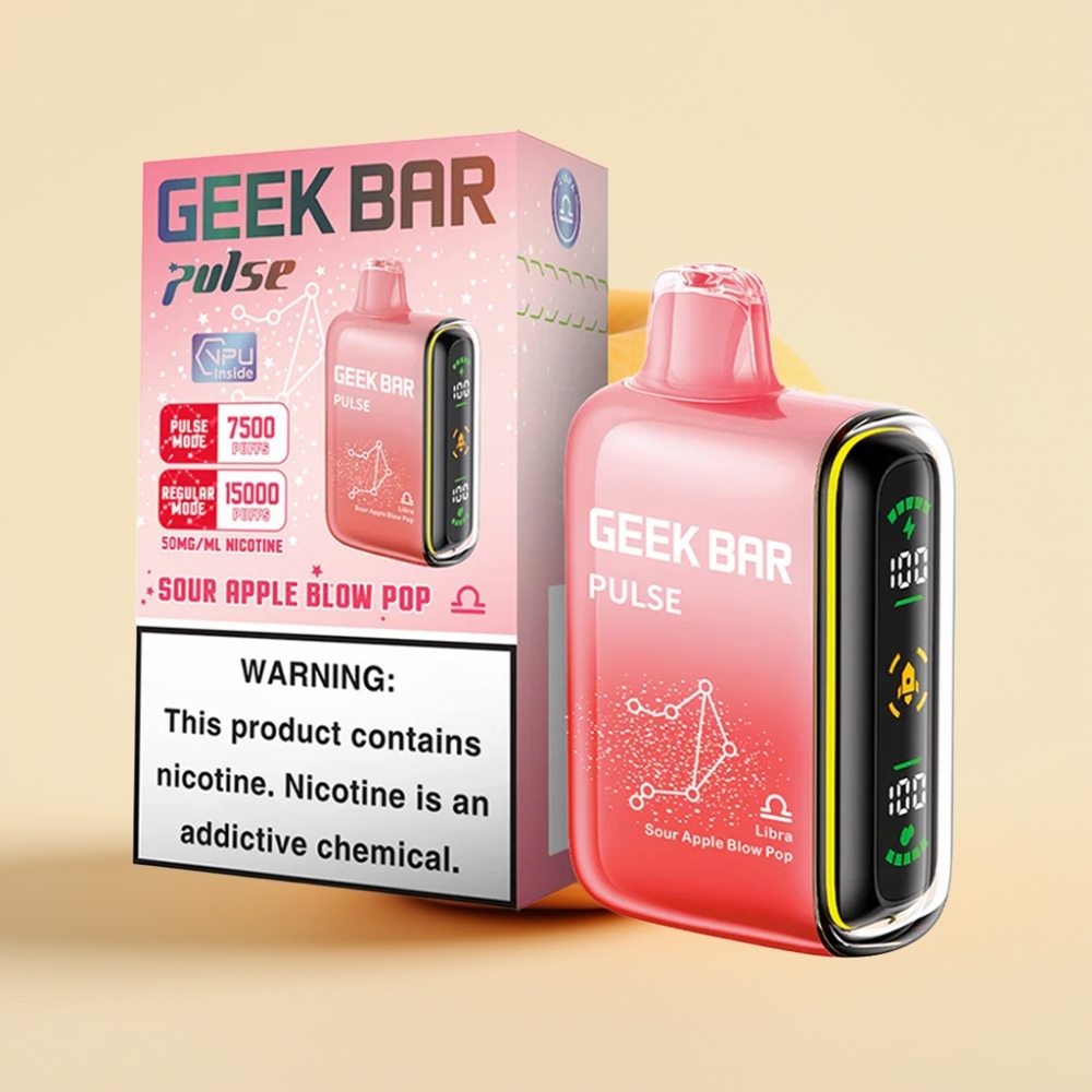 Geek Bar Pulse 15000 Puffs Wegwerp Vape Zodiac Editie met 16ML & 5% Nicotine