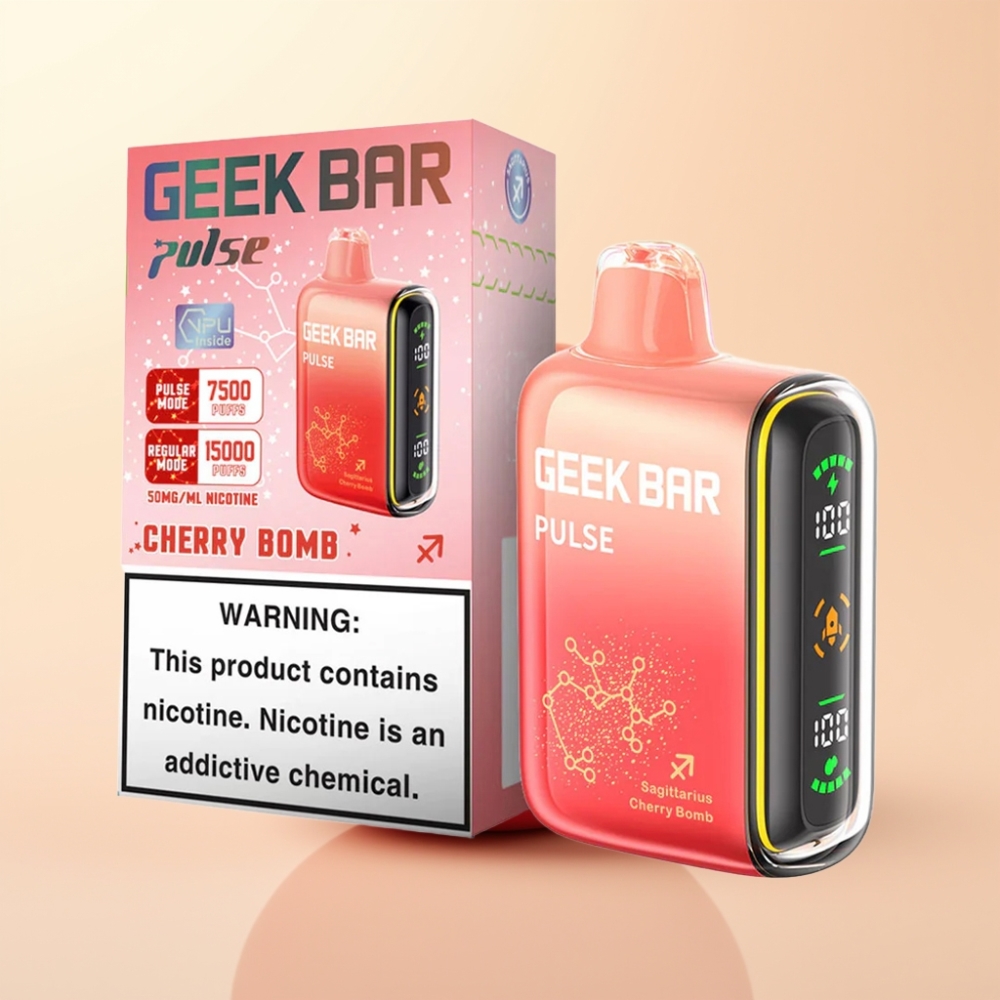 Geek Bar Pulse 15000 Puffs Wegwerp Vape Zodiac Editie met 16ML & 5% Nicotine