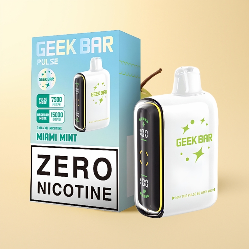 Geek Bar Pulse 15000 Puffs Wegwerp Vape Zonder Nicotine en 16ML Vloeistof