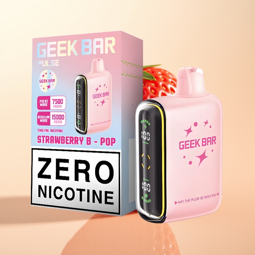 Geek Bar Pulse 15000 Puffs Wegwerp Vape Zonder Nicotine en 16ML Vloeistof