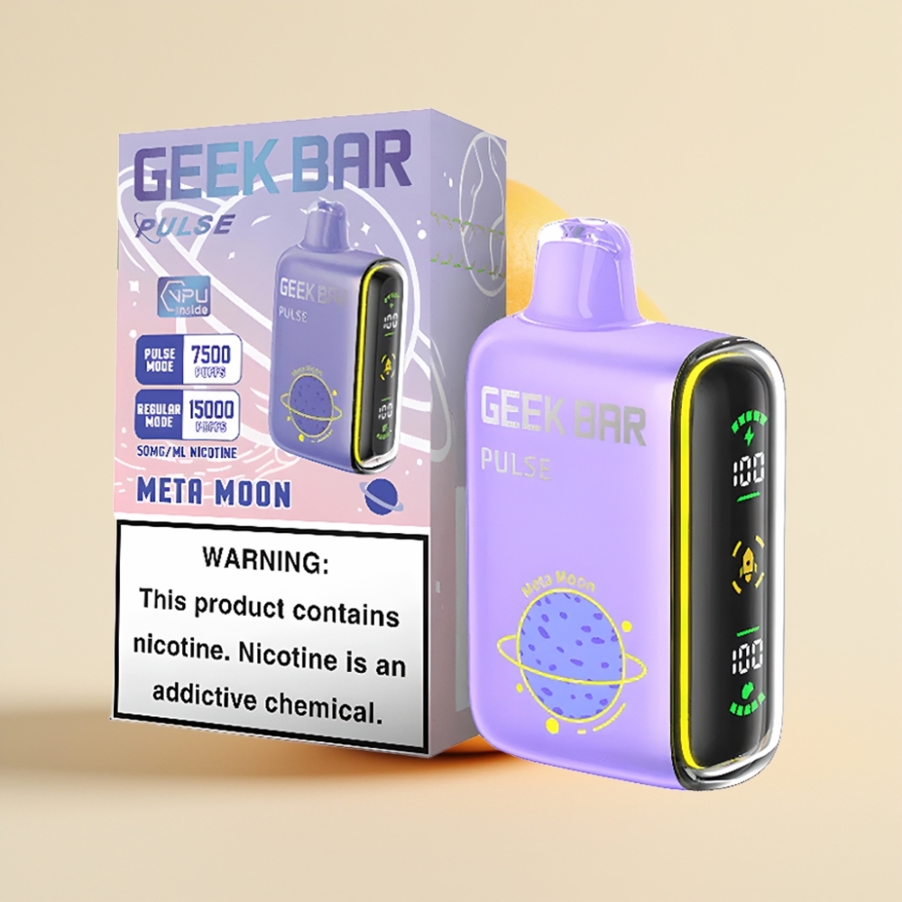 Geek Bar Pulse 15000 Puffs Wegwerpbare Vape Planeten Editie met 16ML en 5% Nicotine