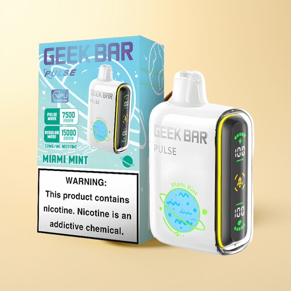 Geek Bar Pulse 15000 Puffs Wegwerpbare Vape Planeten Editie met 16ML en 5% Nicotine