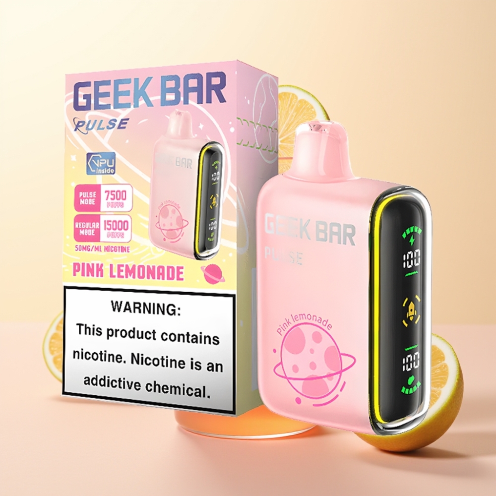 Geek Bar Pulse 15000 Puffs Wegwerpbare Vape Planeten Editie met 16ML en 5% Nicotine