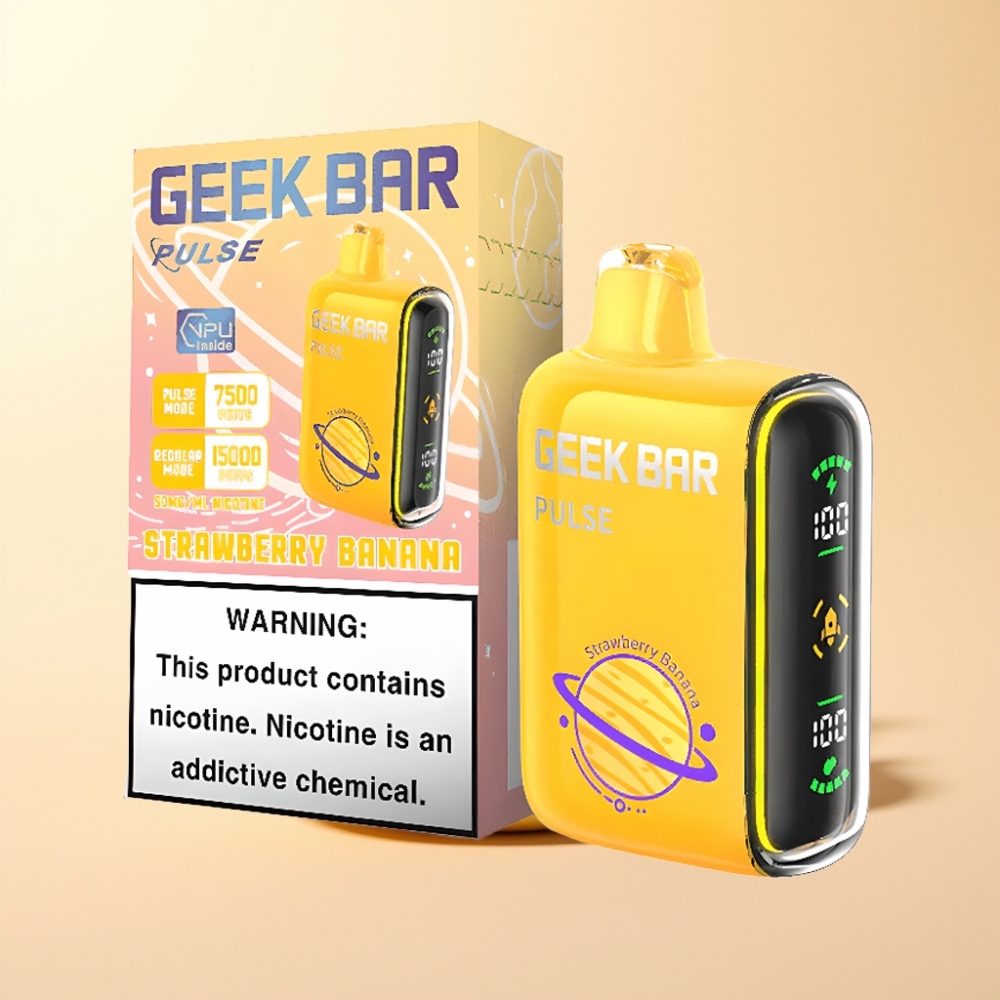 Geek Bar Pulse 15000 Puffs Wegwerpbare Vape Planeten Editie met 16ML en 5% Nicotine