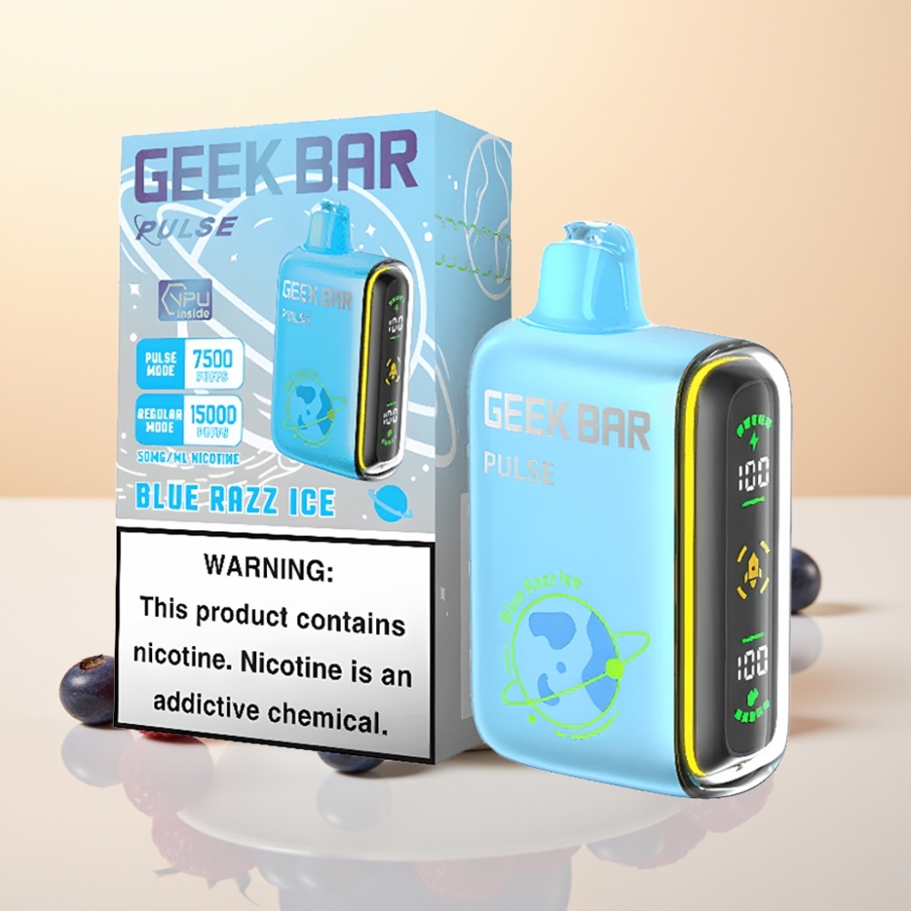 Geek Bar Pulse 15000 Puffs Wegwerpbare Vape Planeten Editie met 16ML en 5% Nicotine