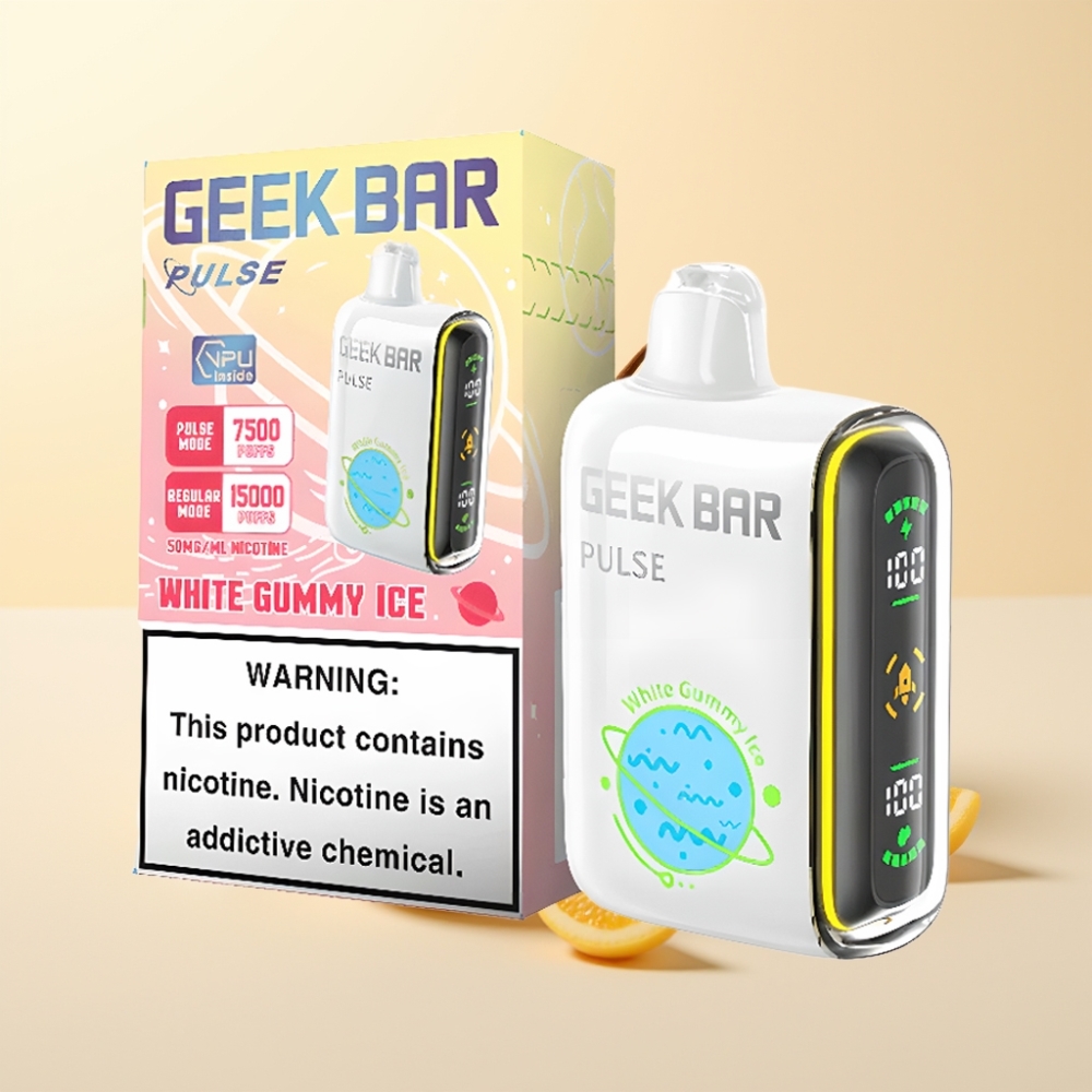 Geek Bar Pulse 15000 Puffs Wegwerpbare Vape Planeten Editie met 16ML en 5% Nicotine