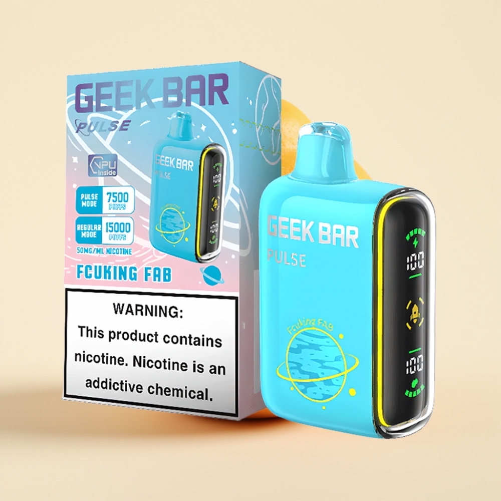 Geek Bar Pulse 15000 Puffs Wegwerpbare Vape Planeten Editie met 16ML en 5% Nicotine