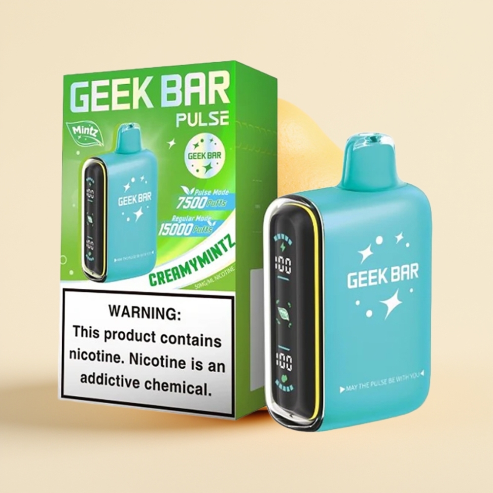 Geek Bar Pulse 15000 Puffs Wegwerppepermunt Editie 16ML 5% Nicotine