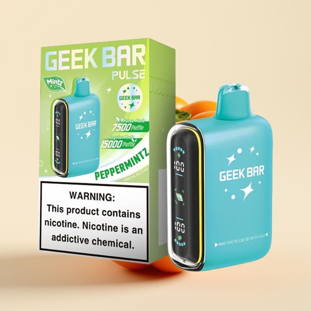 Geek Bar Pulse 15000 Puffs Wegwerppepermunt Editie 16ML 5% Nicotine