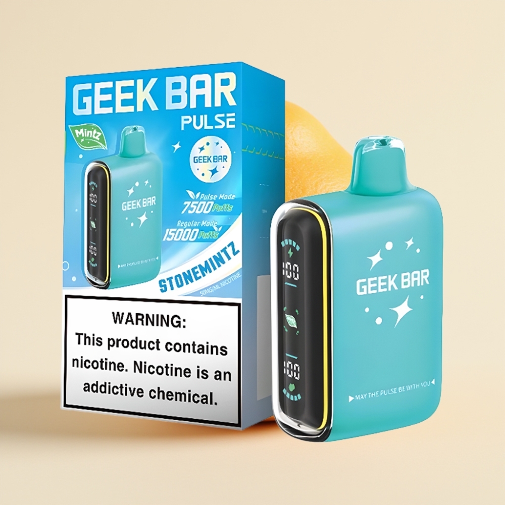 Geek Bar Pulse 15000 Puffs Wegwerppepermunt Editie 16ML 5% Nicotine