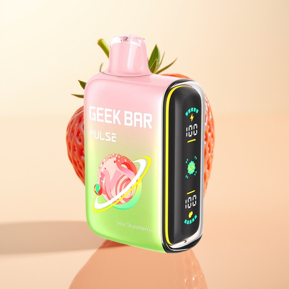 Geek Bar Pulse 15000 Puffs Wegwerproker Zure Editie 16ML 5%