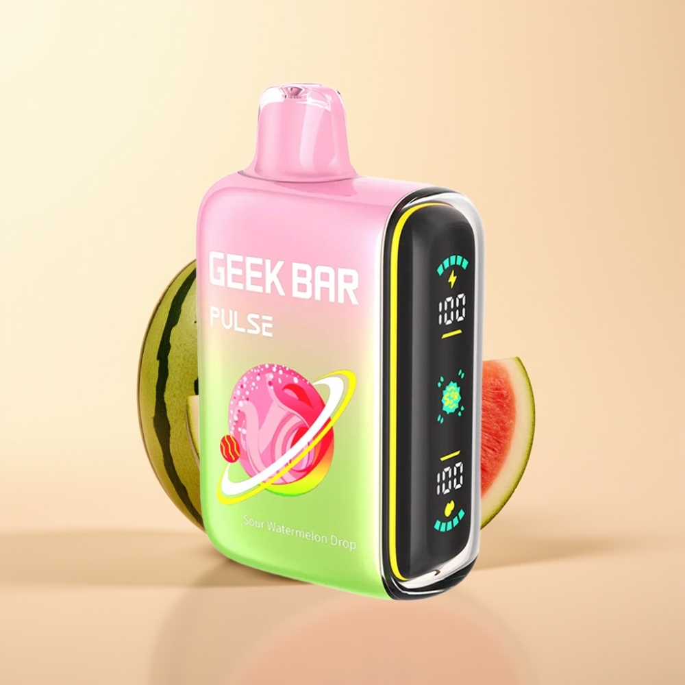 Geek Bar Pulse 15000 Puffs Wegwerproker Zure Editie 16ML 5%