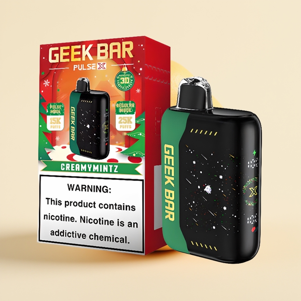 GEEK BAR Pulse X 25000 Puffs Kersteditie Wegwerp Vape met 18mL Vloeistof & USB-C