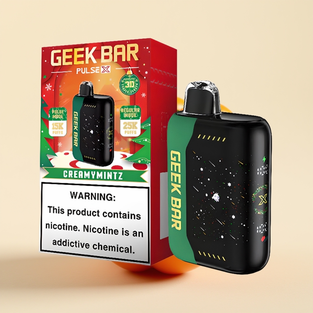 GEEK BAR Pulse X 25000 Puffs Kersteditie Wegwerp Vape met 18mL Vloeistof & USB-C