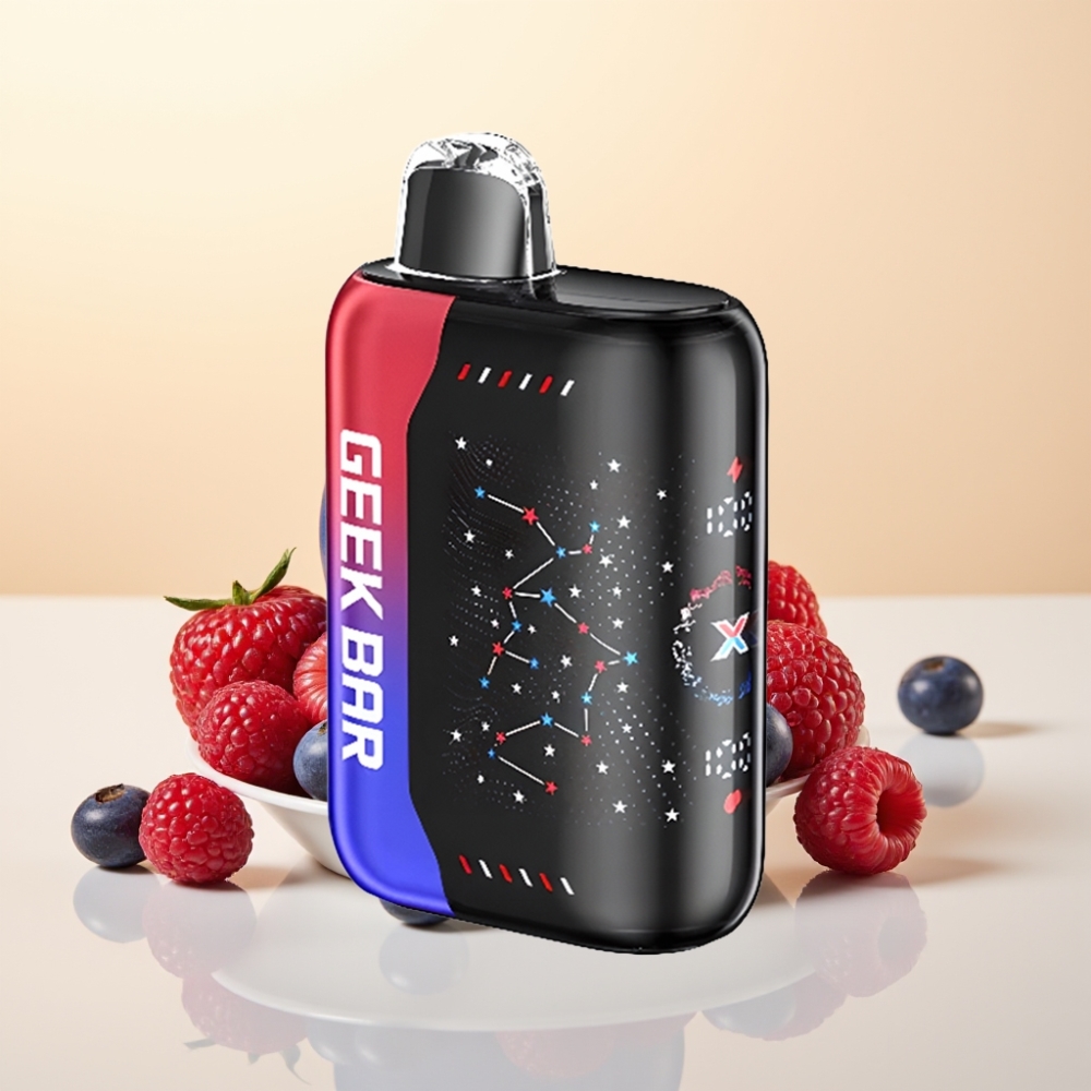 GEEK BAR Pulse X 25000 Puffs Wegwerp Vape Patriot Editie met Dual Mesh Coil