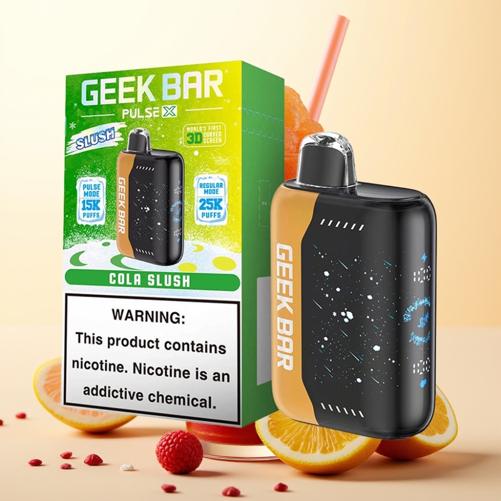 Geek Bar Pulse X 25000 Puffs Slush Editie Met 18mL Vloeistof En Dual Mesh Coil
