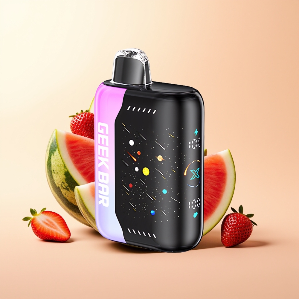 GEEK BAR Pulse X 42K Puffs Meteor Editie Aardbei Watermeloen met 820mAh Accu