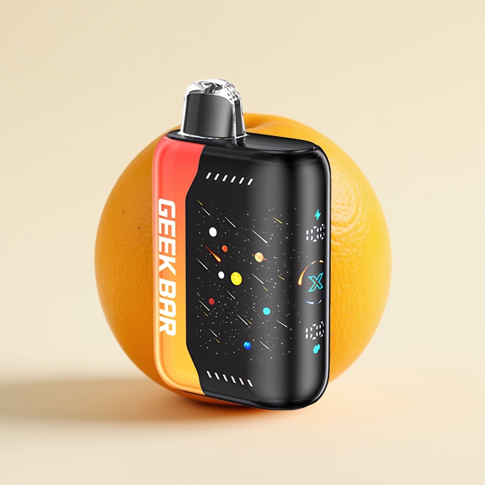 GEEK BAR Pulse X 42K Puffs Meteor Editie Oranje Draak met 820mAh Batterij en 3D Gebogen Scherm