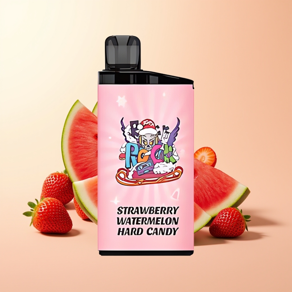 IGET Bar 3500 Puffs Wegwerp Vape Aardbei Watermeloen Harde Snoep – 1400 mAh