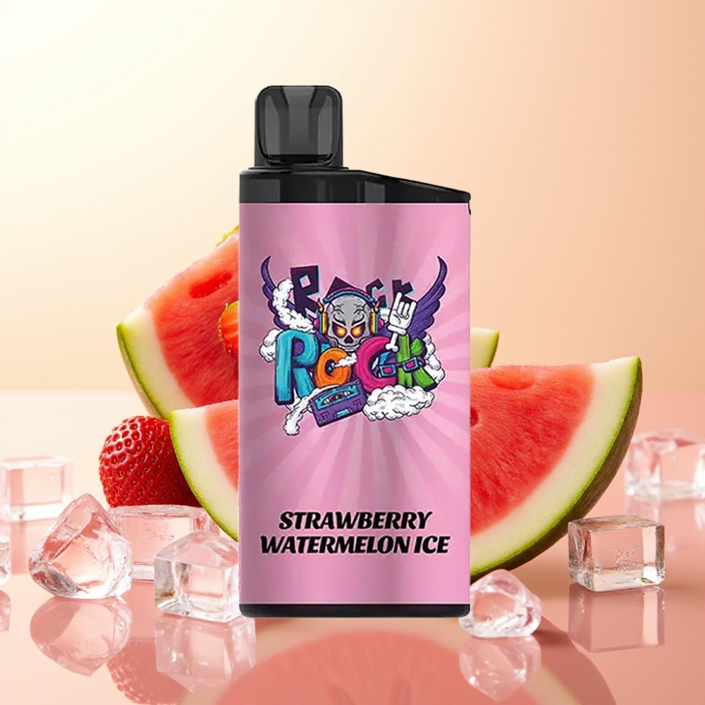 IGET Bar 3500 Puffs Wegwerp Vape Aardbei Watermeloen IJs – 1400 mAh, 1.2 Ohm Mesh Coil