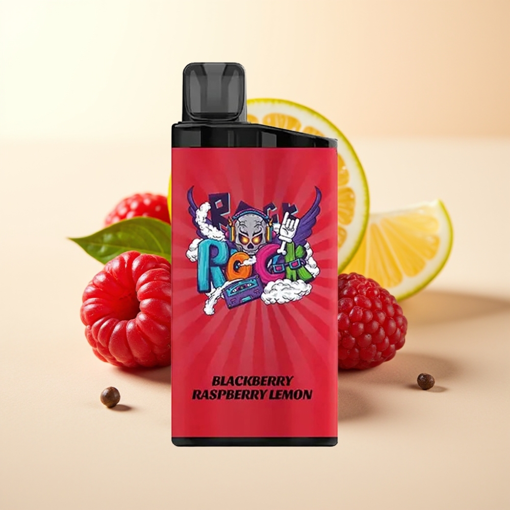 IGET Bar 3500 Puffs Wegwerp Vape Braam Framboos Citroen – 1400 mAh, 1.2 Ohm Mesh Coil