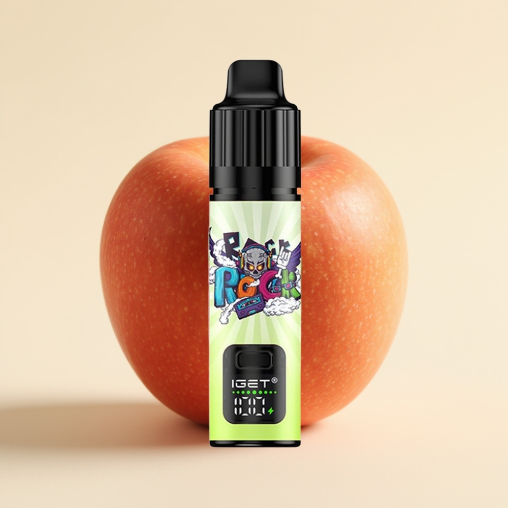 IGET BAR PLUS S3 POD 10000 Puffs Wegwerp Vape Dubbele Appel 18 ml 5% Nicotine