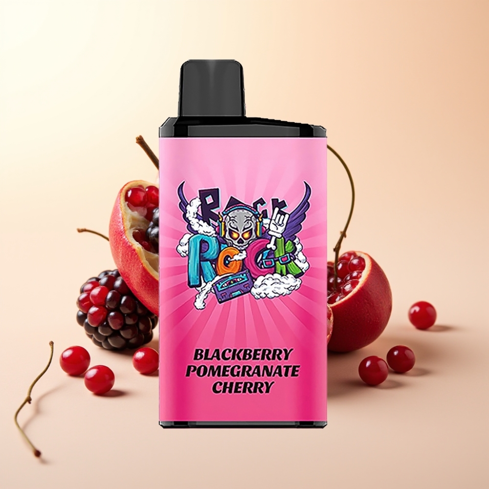 IGET Bar Pro 10000 Puffs Wegwerp Vape Bramboos Granaatappel Kers (2000 mAh)