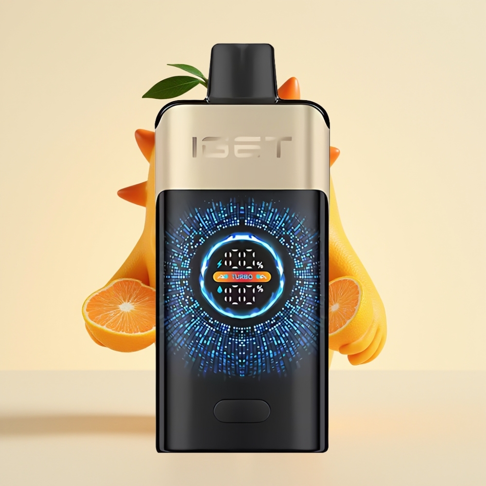 IGET ONE 12000 Puffs Wegwerp Vape Tropische Oranje Monster met 2700 mAh Batterij