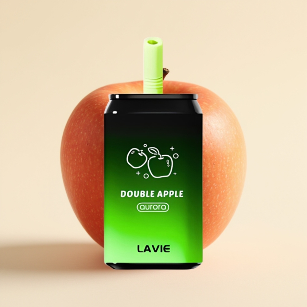 LAVIE Aurora 11000 Puffs Wegwerp Vape Dubbele Appel (22ML, Type C)