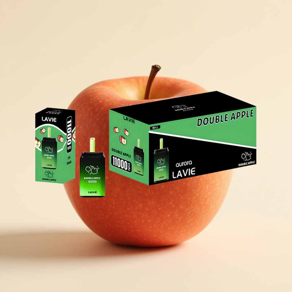 LAVIE Aurora 11000 Puffs Wegwerp Vape Dubbele Appel (22ML, Type C)