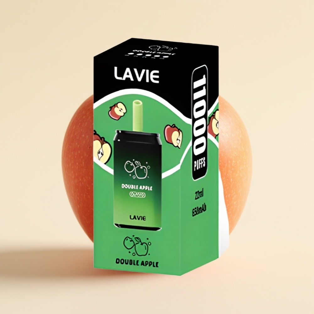 LAVIE Aurora 11000 Puffs Wegwerp Vape Dubbele Appel (22ML, Type C)