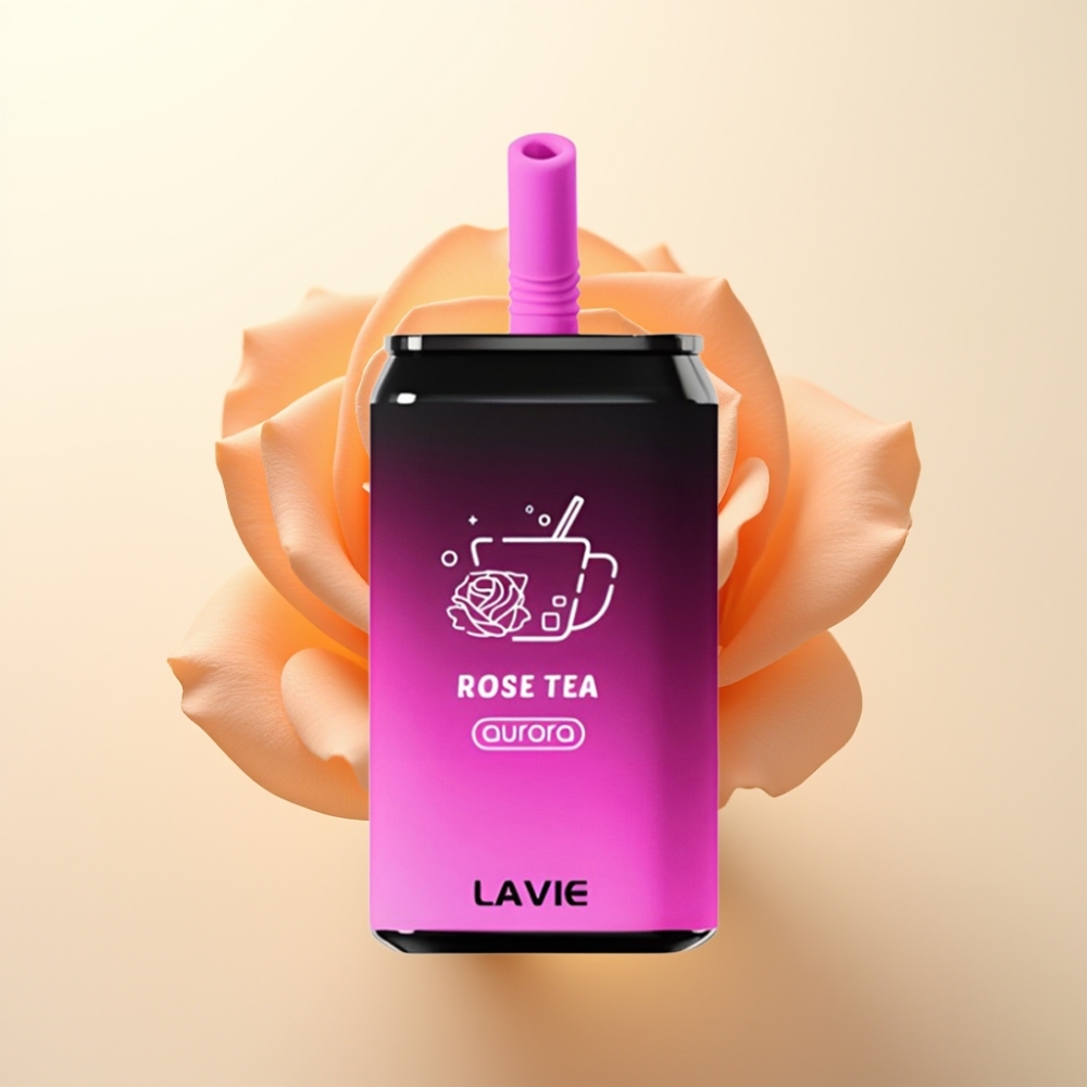 LAVIE Aurora 11000 Puffs Wegwerp Vape Rozen Thee & 22ML