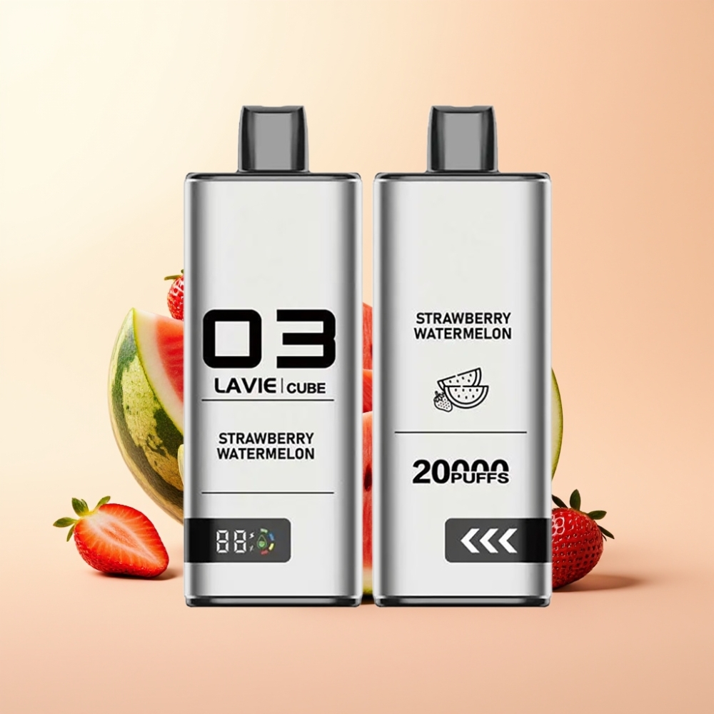 Lavie Cube 20000 Puffs Wegwerp Vape Aardbei Watermeloen 28ML Type C