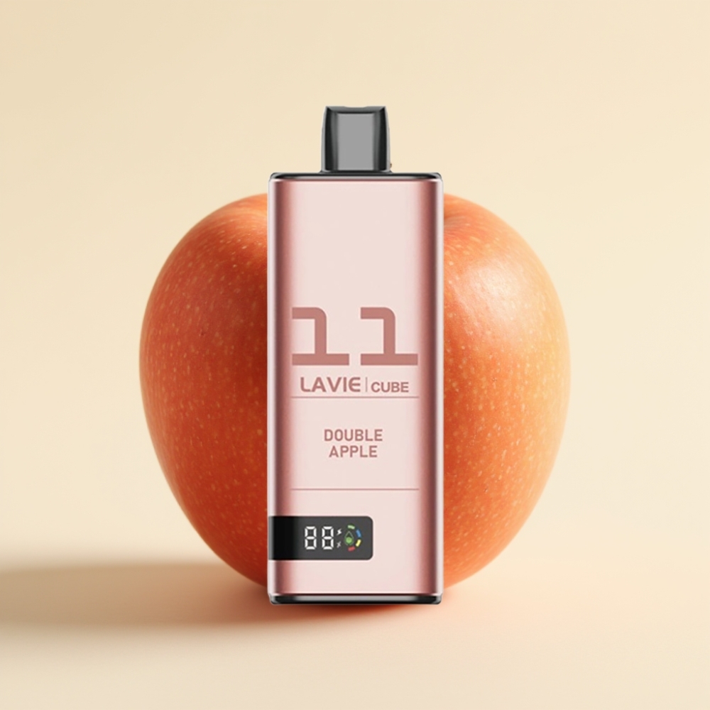 Lavie Cube 20000 Puffs Wegwerp Vape Dubbele Appel 28ML 5% Nicotine