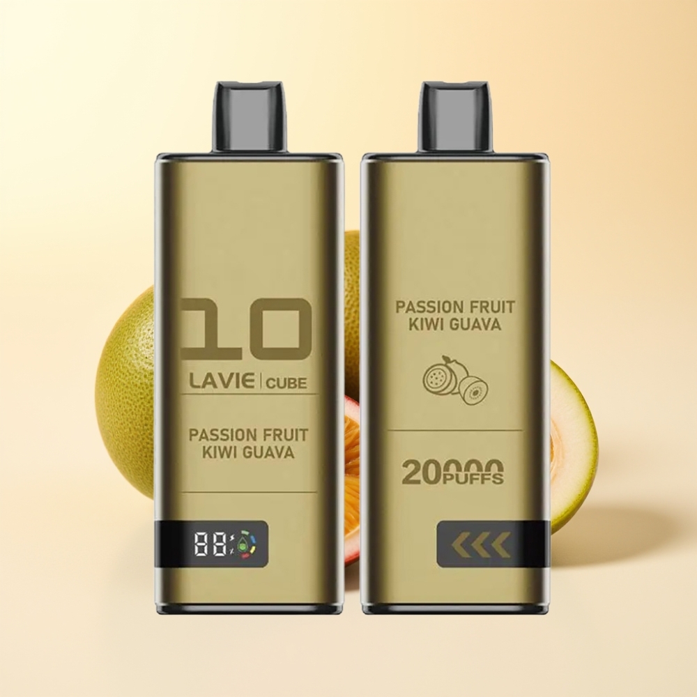 Lavie Cube 20000 Puffs Wegwerp Vape Passievrucht Kiwi Guave 28ML 600mAh