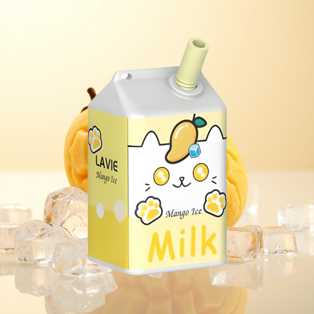 LAVIE Milk 7000 Puffs Wegwerp Vape Mango IJs – 16ML & 600mAh