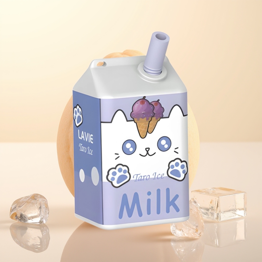 LAVIE Milk 7000 Puffs Wegwerp Vape Taro IJs – 16ML, Type C