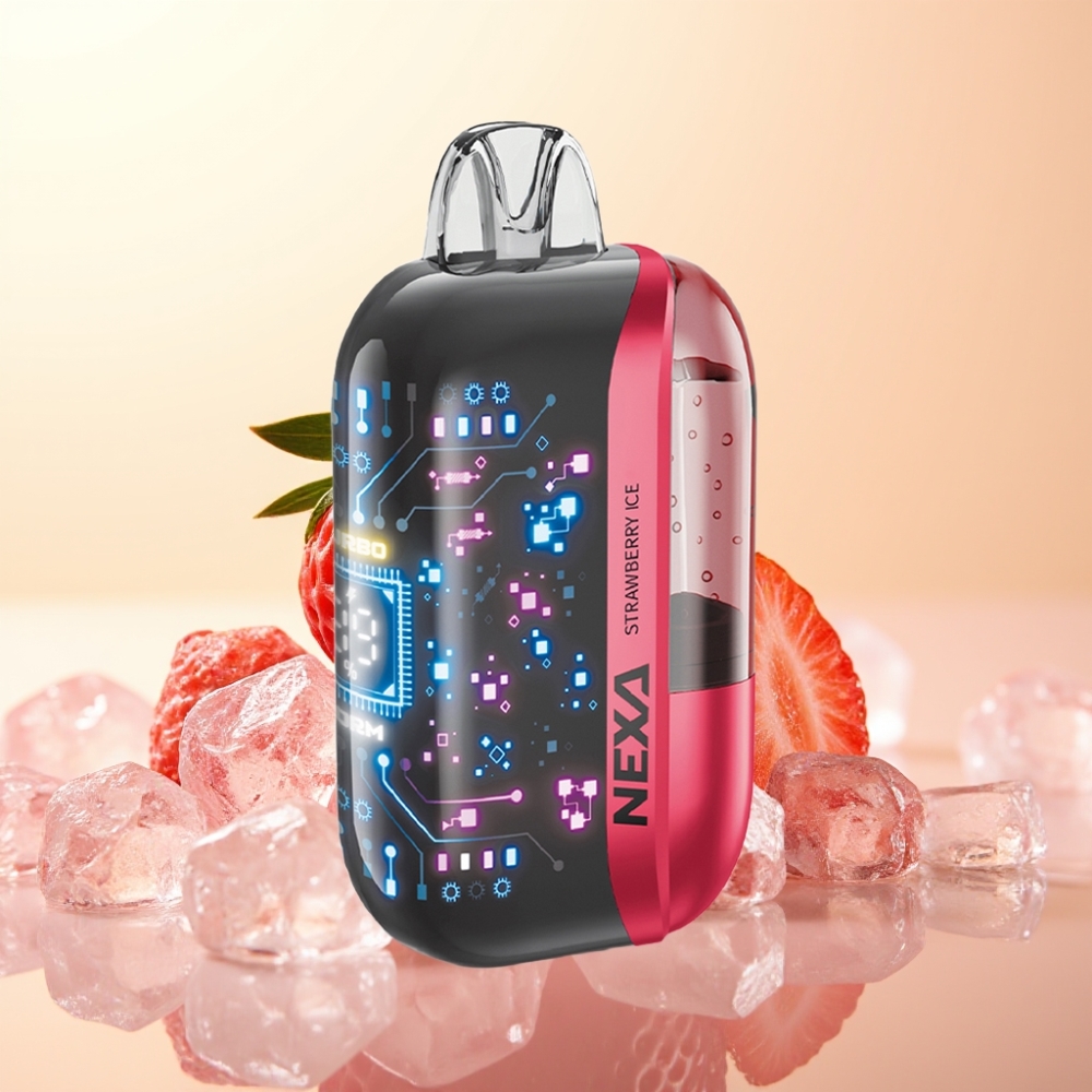 NEXA Ultra 50K Wegwerp Vape Aardbei IJs met 20ml & 800mAh