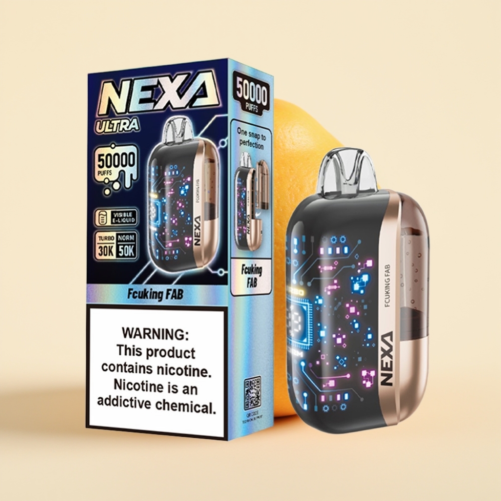 NEXA Ultra 50K Wegwerp Vape Fcuking Fab 20ml 5% Nicotine
