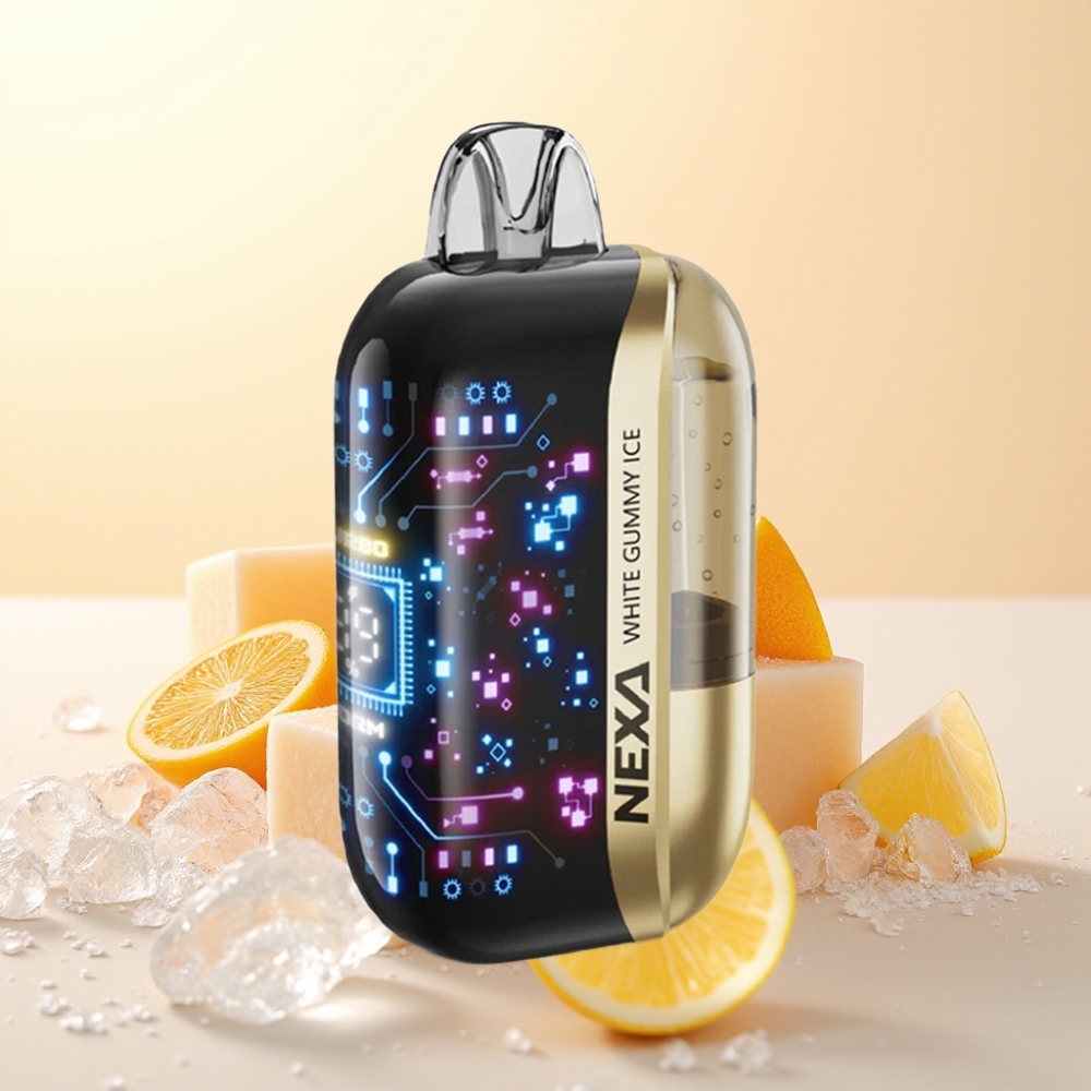 NEXA Ultra 50K Wegwerp Vape Wit Gummy IJs met 20ml & 800mAh
