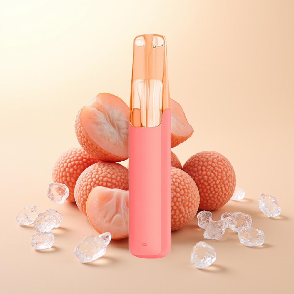 Snowplus Dash 4000 Puffs Wegwerpdevice Lychee IJs met Keramische Atomizer en 530 mAh Batterij