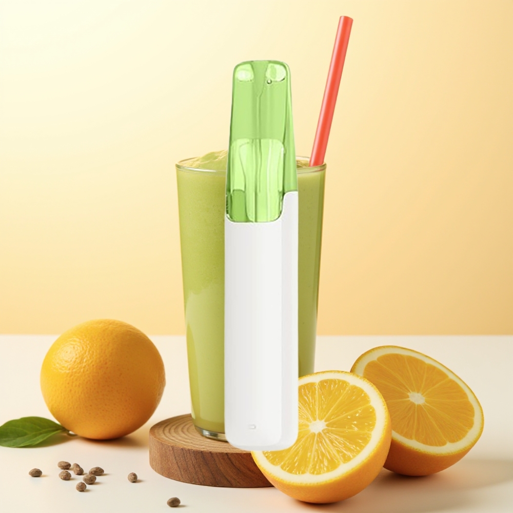 Snowplus Dash 4000 Puffs Wegwerpdevice Matcha Smoothie met Keramische Atomizer