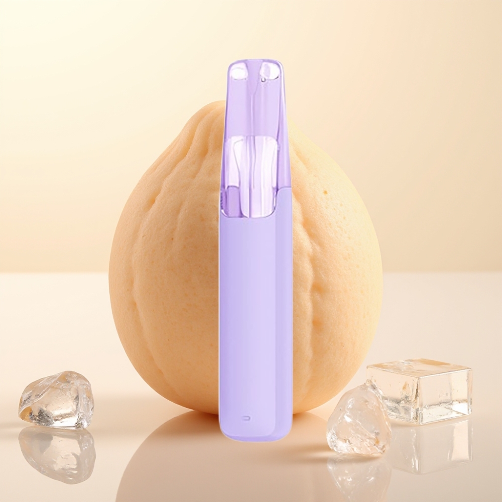 Snowplus Dash 4000 Puffs Wegwerpmondstuk Taro IJs met Keramische Atomizer en 530 mAh Batterij